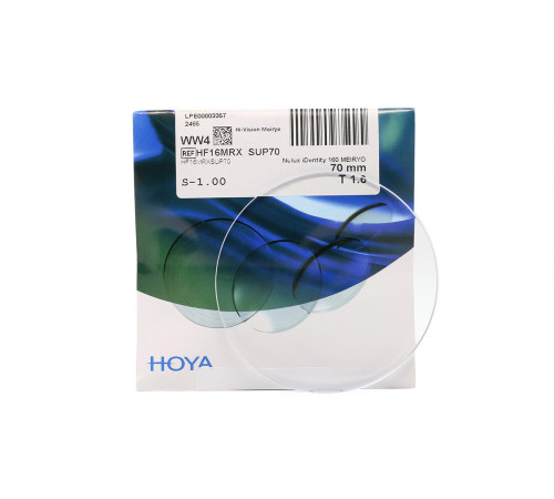 Лінзи для окулярів HOYA Nulux iDentity Eyas 2.0 1.60 Meryio