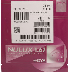 Линзы для очков HOYA Nulux EYNOA 1.67 HVLL (AS)