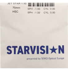 Лінзи для окулярів STARVISION Jet Star 1.50 HSC