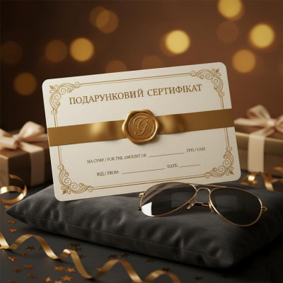Подарунковий сертифікат